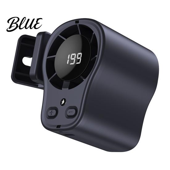 Hands-free Clip-on Fan Quiet with Digital Display 199 Speeds Adjustable Neck Belt Cooling Travel Portable Hands-Free Rechargeable Car Air Vent