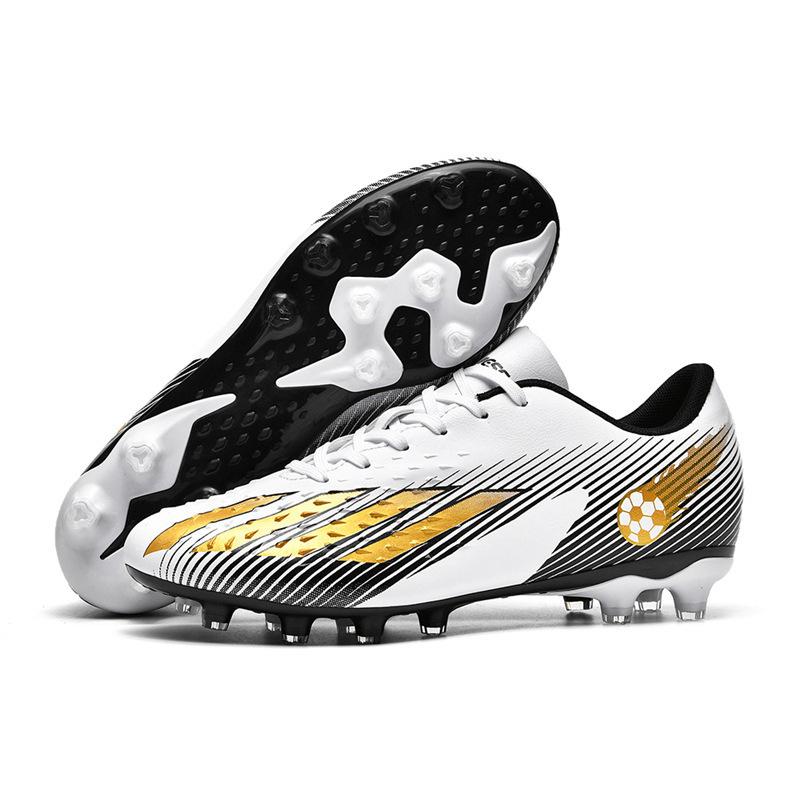 Low-top Student Training Sneakers Spikes 2025 Children's Men's Women's Football Shoes Grass Game Broken Shoes New