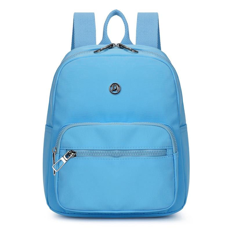 

Женский Оксфордский рюкзак для школьников, небольшой рюкзак для поездок на работу синий