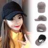 Women Men Street Sports Wool Baseball Cap Hip Hop Cap Peaked Hat