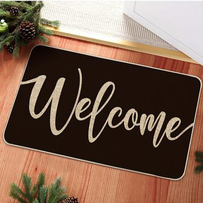 Entrance Welcome Doormat Washable KIitchen Balcony Hallway Floormat Living Room Bedroom Laundry Room Non-slip Carpets Home Decor