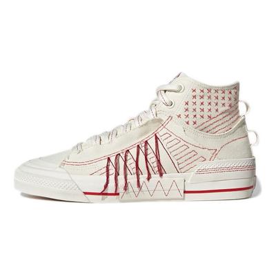 Originals Nizza Hi Dl Pantofi de Skate Confortabili Antiderapanți Durabili Mid-Top Pantofi de Skate Unisex Roșu-Deschis GX8534