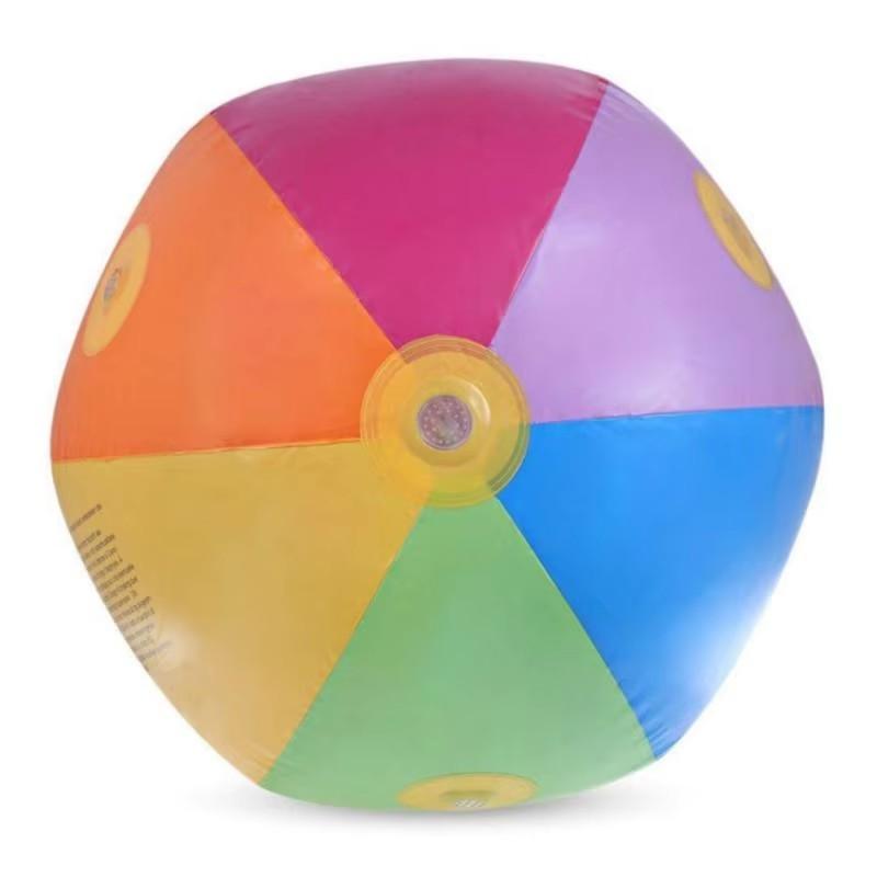 75Cm Inflatable Water Spray Ball Sprinkler For Kids - Outdoor Summer Novelty Lawn Swim Garden Toy For Children