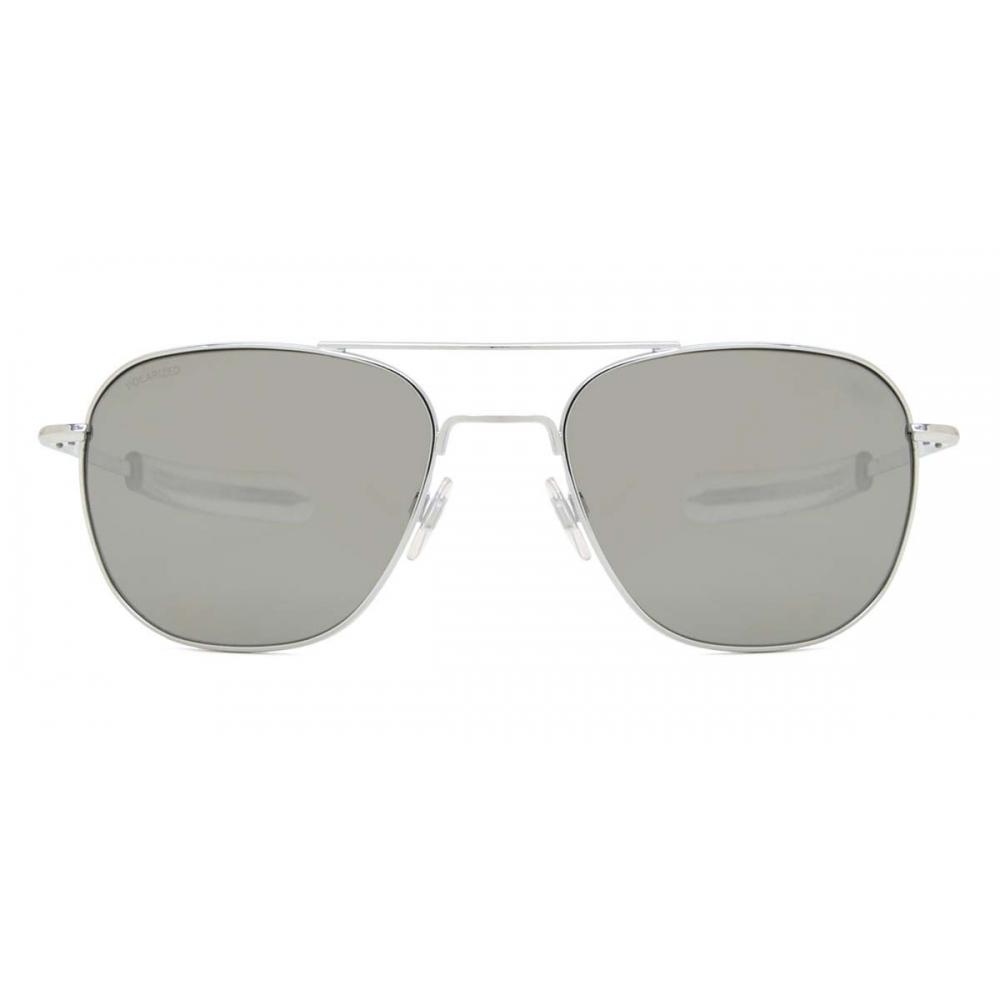 

American Optical Original Pilot Polarized 2smgp Unisex Sunglasses 57-20-140