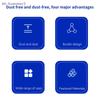 {Summer2} 1/2Pcs Electric Drill Dust Cover Dust Proof Device Filter Vacuum Cleaner Household Dust Collector Power Tools