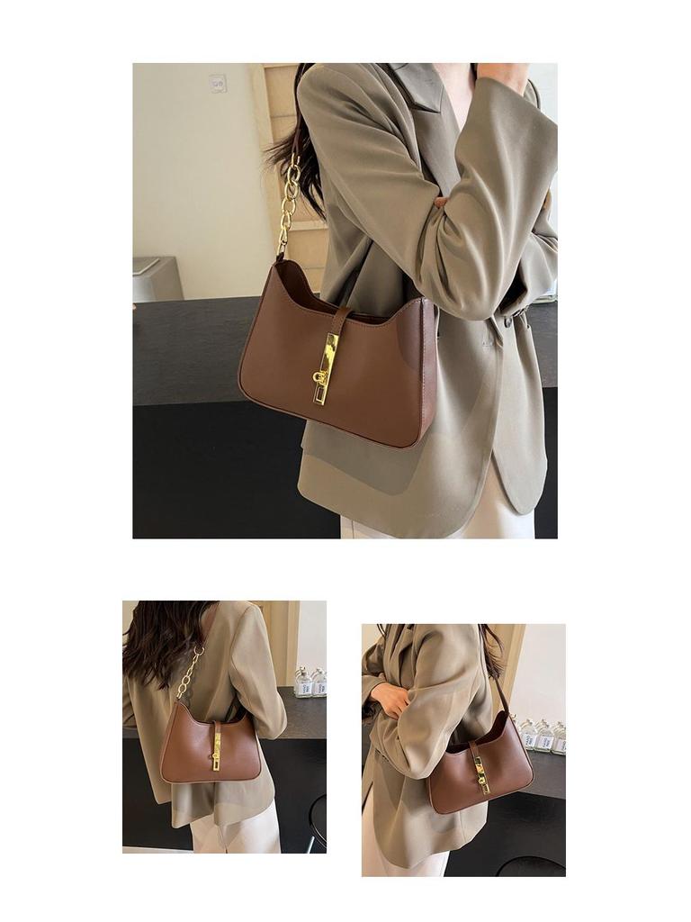 2024 Women's Trendy Versatile Shoulder Bag - Stylish, High-End Underarm Work & Commute Bag