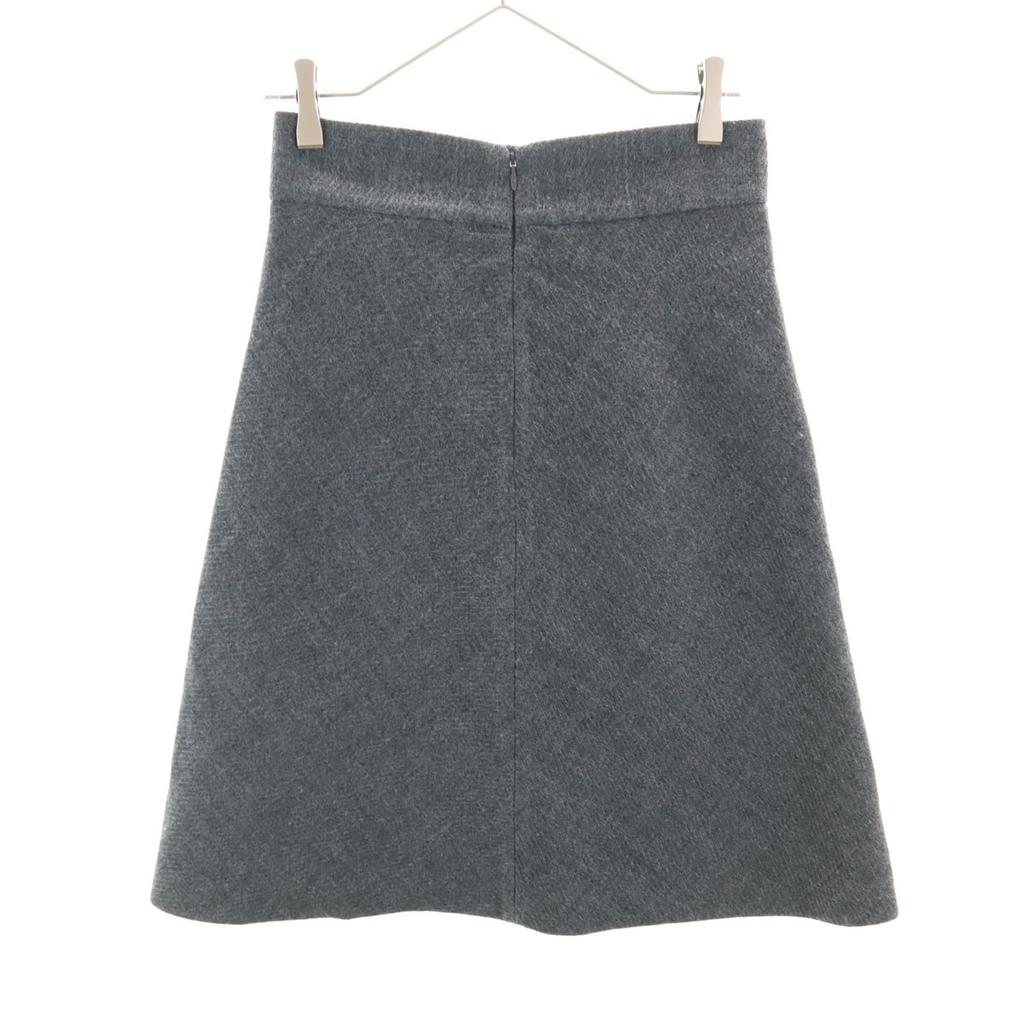 JIL SANDER made in Italy Knee length skirt 34 Charcoal gray Women Used