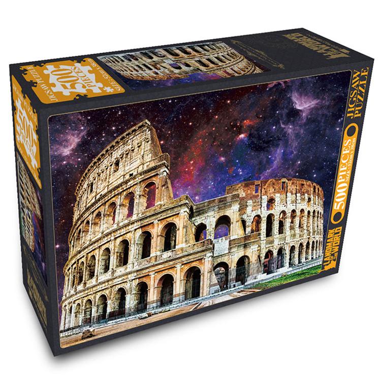 500-piece Jigsaw Puzzle - Starry Night At the Colosseum, Popular Korean Puzzle