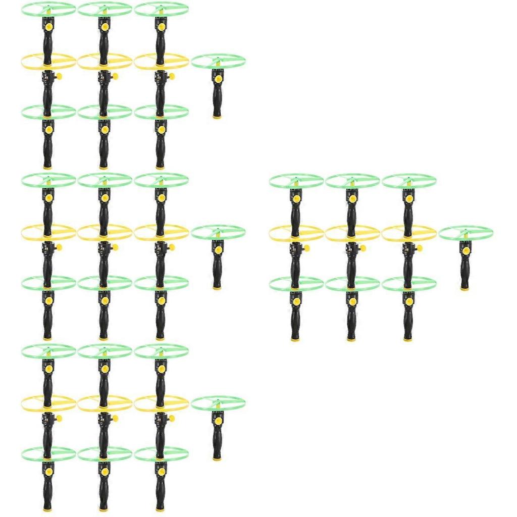 Pull String Saucer Toy For Children Learning About Gravity 4.32X4.72In 40 Sets
