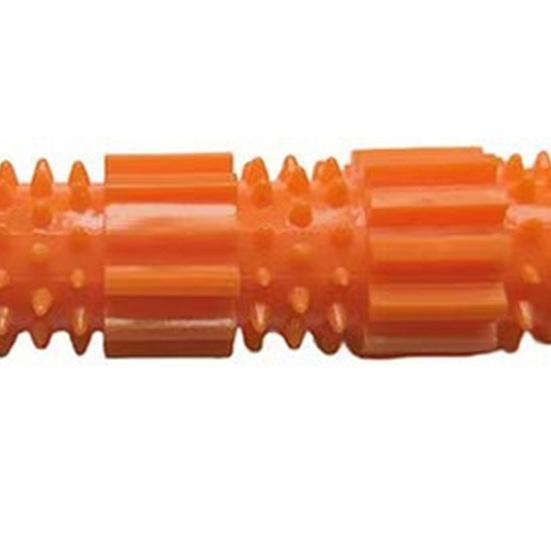 Interactive Treat Stuffed Toys Spiky Dog Chew Stick, Indestructible Toy, Teeth Cleaning Dental Care for Puppies Toy with Dispensing Hole Aggressive