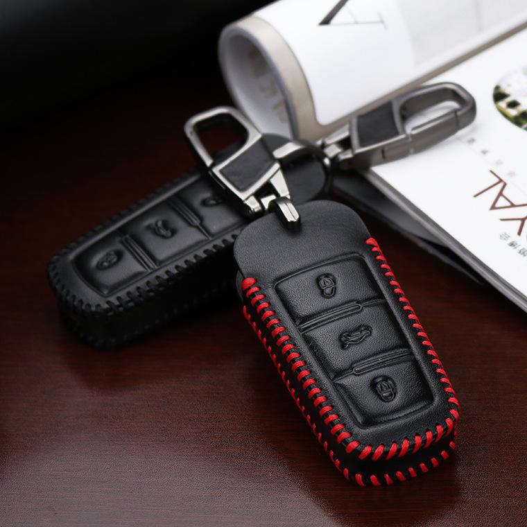 Volkswagen New Magotan CC Leather Remote Key Case B7L B6