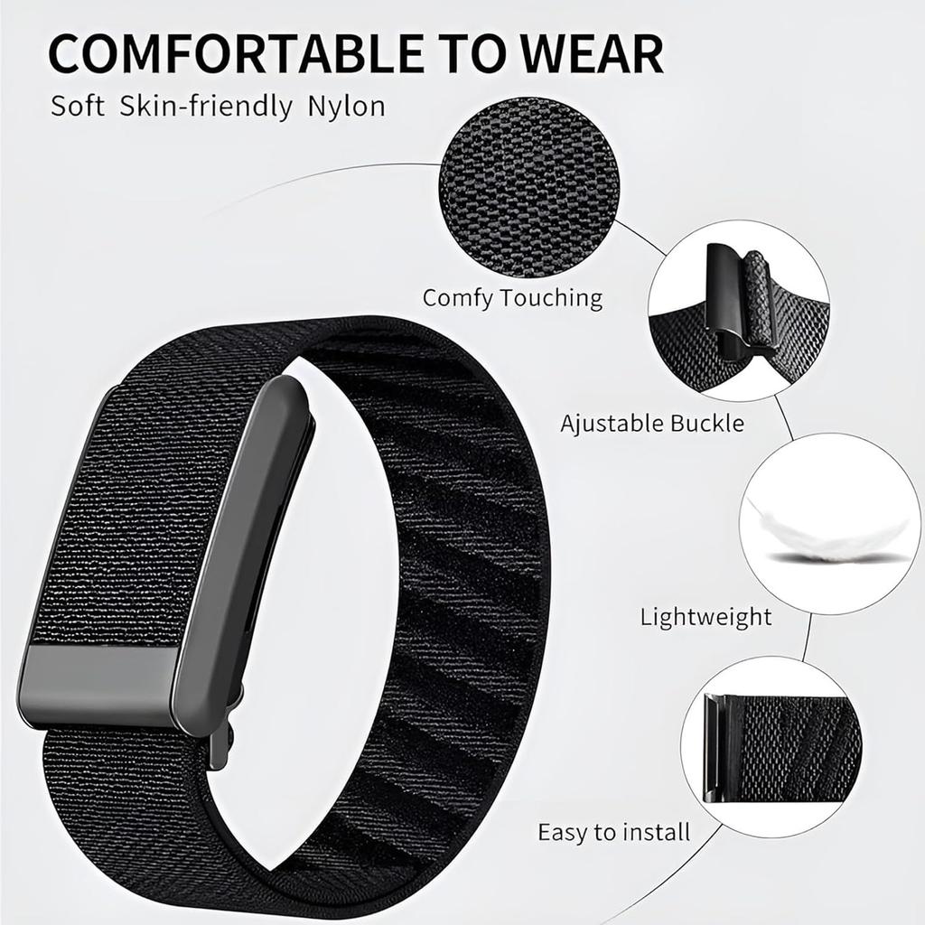 Original Nylon Strap For Whoop 5.0 Smart Watch Replaceable Bracelet Belt for Whoop 5.0 MG Adjustable Sport Breathable Wristband