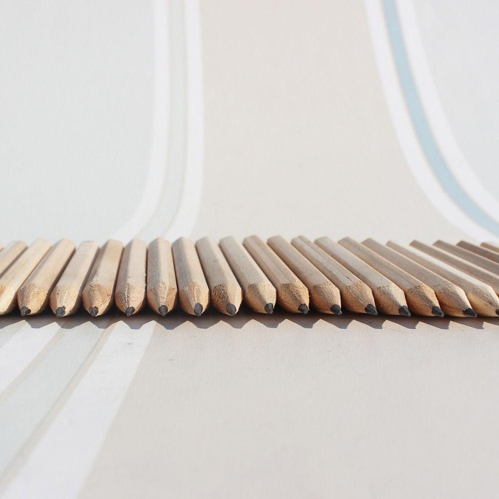 Sechseckige Kurze Bleistifte Kalligraphie Skizzenstifte Anfänger Holzstift Zurück zur Schule