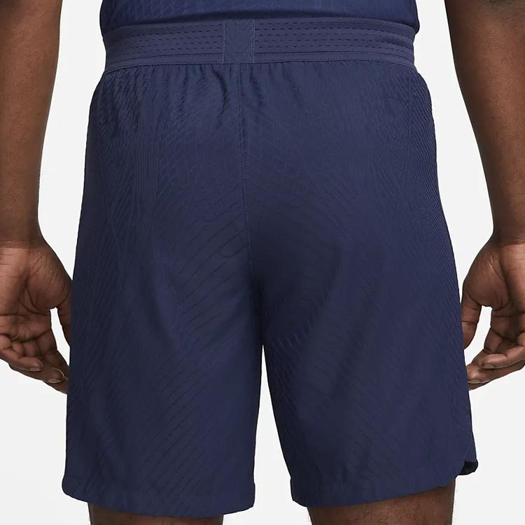 Nike Dri-FIT ADV Logo Solid Color Elastic Waist Straight Leg Shorts 22-23 Season Paris Saint-Germain Football Shorts Men Shorts Dark-Blue DX2630-410