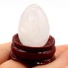Natural Stone Decoration Egg-Shapedl With Base Artificial Ornament Lucky Gift Bed-Room Garden Office Desk Ornaments