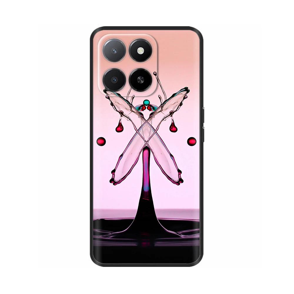 Für Honor X5B Plus Hülle Für Honor X5b 2024 Stoßfest Weiches TPU Silikon Handyhülle Für honorX5B X 5b Capa Cartoon Matt Bumper