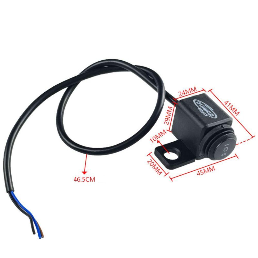 3-Way Motorcycle Handlebar Switch ON/OFF Indicator Moto Light Controller Scooter Handlebar Refit Light Indicator Switch