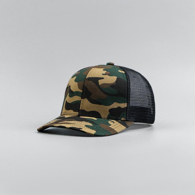 Color matching mesh baseball cap Richardson shade high-end print embroidery summer trend group cap