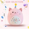 Cat Plush Toy Birthday Gift Pink Cat Plush Toy Cushion Plush Toy Cute Birthday Gift Gift for Kids Birthday Celebration Home Decor Soft Cat Body Pillow
