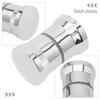 Handle Shower Door Knob Replacement Handle Shower Door Knob Bathroom Single Hole Handle Punching Size 8-12mm ABS Bathroom Parts