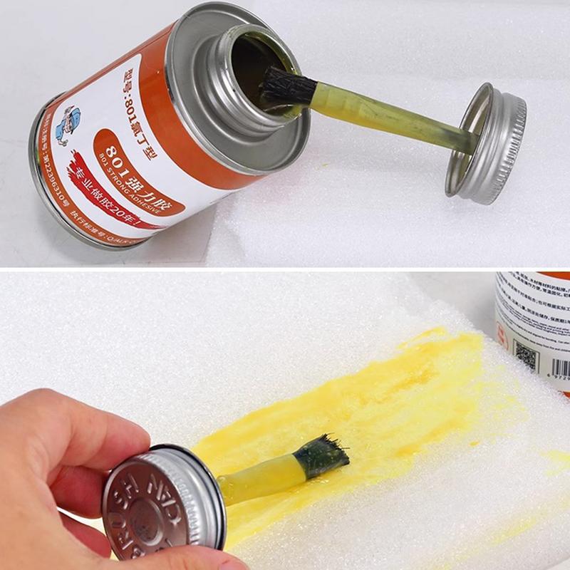 100 ml Adeziv pentru acoperiș de mașină cu uscare rapidă Lipici pentru acoperișul mașinii Lipici adeziv pentru reparații rapide Adeziv pentru toate piesele din piele din poliester