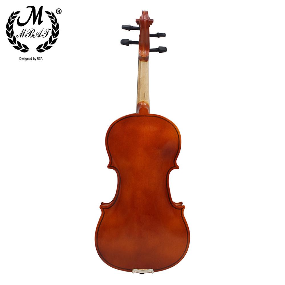 M MBAT 4/4 Violin Full Size Wooden Acoustic Fiddle for Beginner High quality Stringed Instrument With Case Music Accessories Set