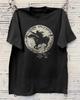 Neil Young Crazy Horse 91 World Tour Maglietta Unisex in Cotone Nera