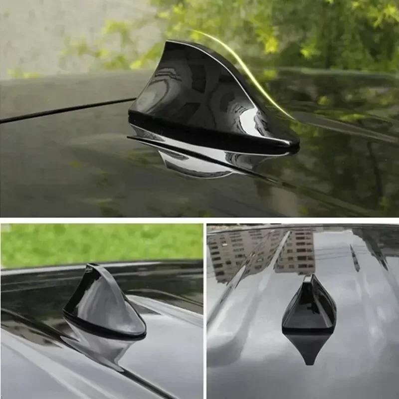 6Styles Universal Car Shark Fin Antenna Auto Radio Signal Aerials Roof Antennas for BMW/Toyota/Hyundai/VW/Kia/Nissan Car Styling