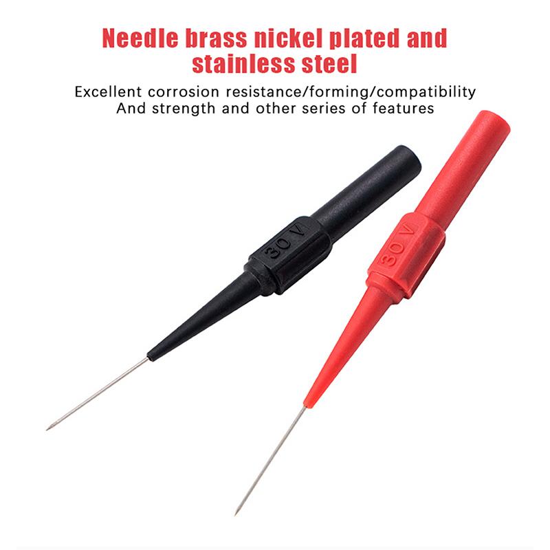 1/2/10 Stück Automotive Diagnose Testsonde Durchstechnadeln Oszilloskop Sondenstifte Set Reparaturwerkzeug Zubehör