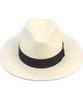 Yunibeosyeolkemiseuteuli Summer Basic Line Ivory Fedora Summer Hat