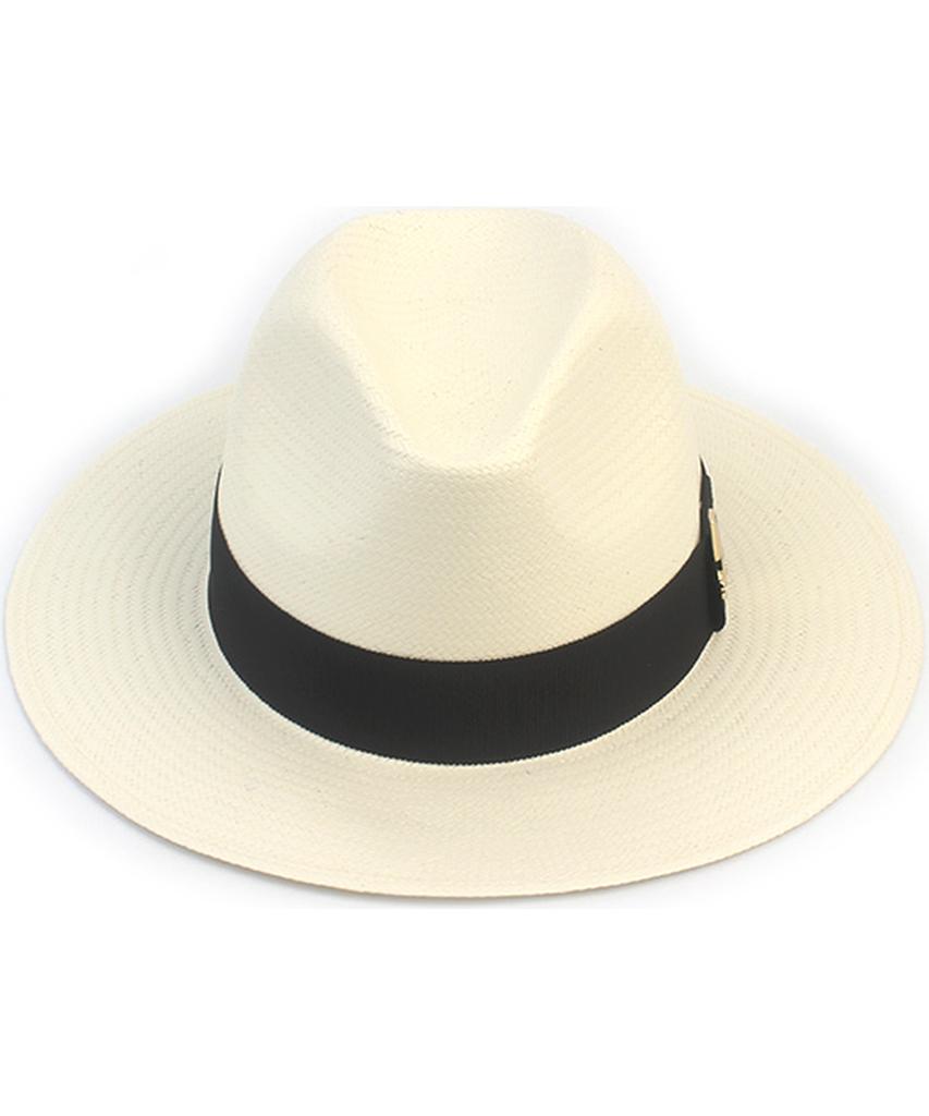 Yunibeosyeolkemiseuteuli Summer Basic Line Ivory Fedora Summer Hat