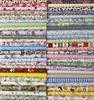 Liuliu Floral Print Cute Scrap Set for DIY Lunch and More 20cm X Fabric, Crafts, Patchwork, Bags, Pouches, (50 Sheets, 20cm)