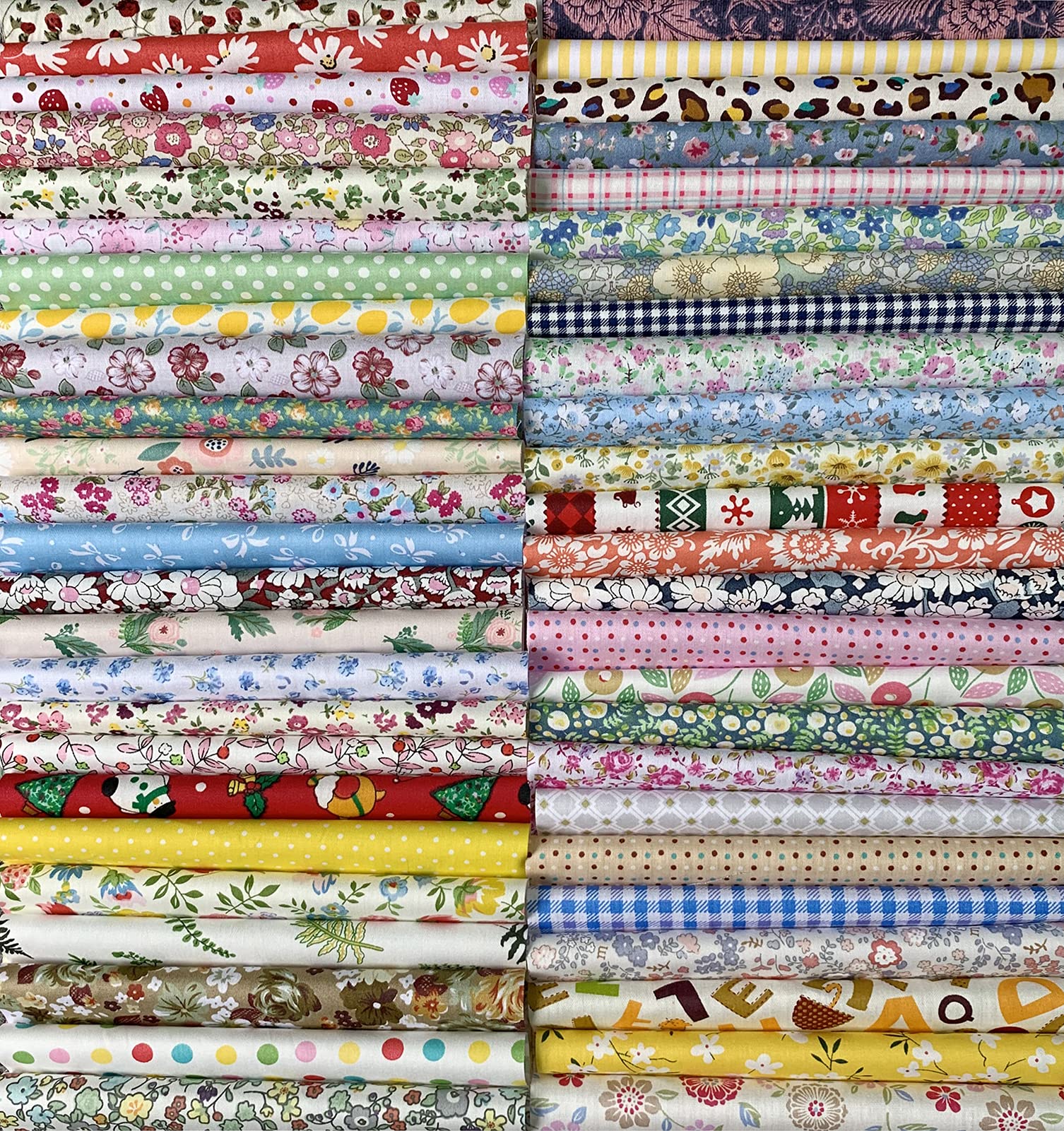 

Liuliu Милий набір для скрапбукінгу з квітковим принтом для DIY ланчу та іншого 20 см x Тканина, Рукоділля, Печворк, Сумки, Гаманці, (50 аркушів, 20 см)