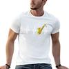 Saxophone Saxophoniste Battement de Cœur Fanfare Cadeau T-shirt Coton T-shirts Unisexe 100% Unisexe T-shirt d'Été