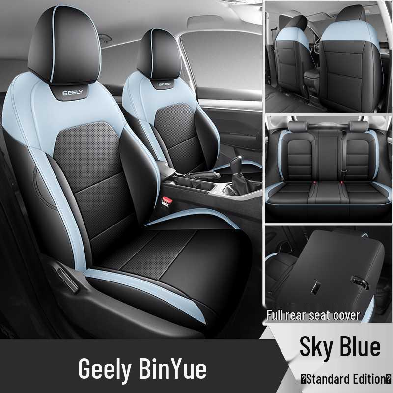 All-Season Full-Coverage Seat Covers for 2025 Geely Binyue - 24 Model-Specific Car Cushions