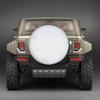 28inch Universal Spare Tire Tyre Cover Part Accessory Waterproof for Trailer RV SUV Truck White