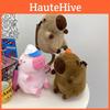 Backpack Baseball Capybara Cute Cartoon Stuffed Doll Backpack Soft Guinea Pig