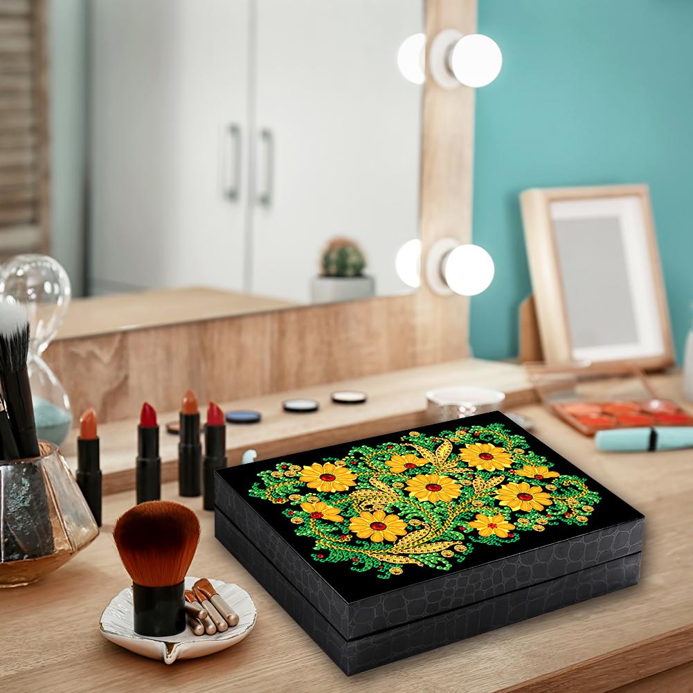 5D DIY Special Shaped Diamond Painting Jewelry Box Storage box Diamond Mosaic Embroidery Kits Christmas Container Home Decor