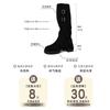 Retro style thick heel two wear knight boots women's autumn and winter design sense removable small height increase fashion boots long boots