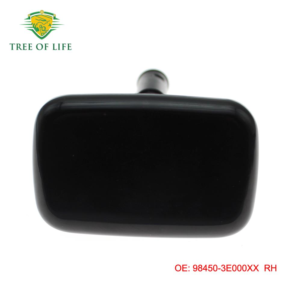 Scheinwerfer Waschdüsen Abdeckkappe Für Hyundai I40 - Rechts, Schwarz