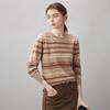 KEMEN BOKKA 2025 A/W Women's Fair Isle Jacquard Cashmere Sweater