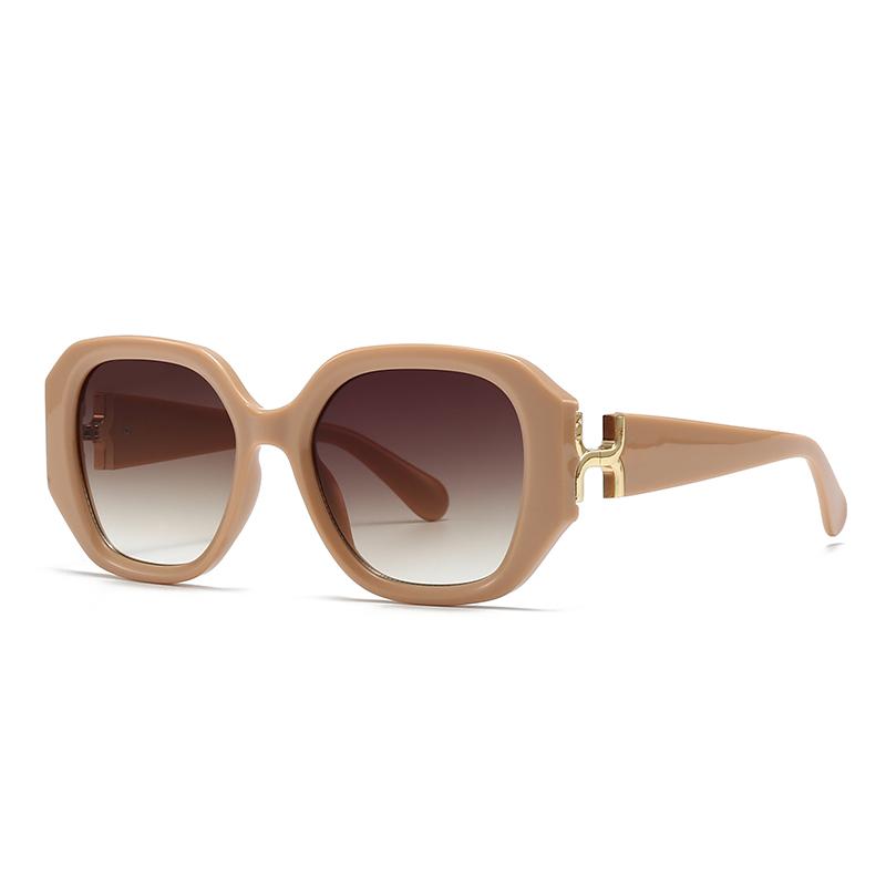 

New Polygonal Sunglasses Trendyy Street Photography Modern Charm Retro Sunglasses 221