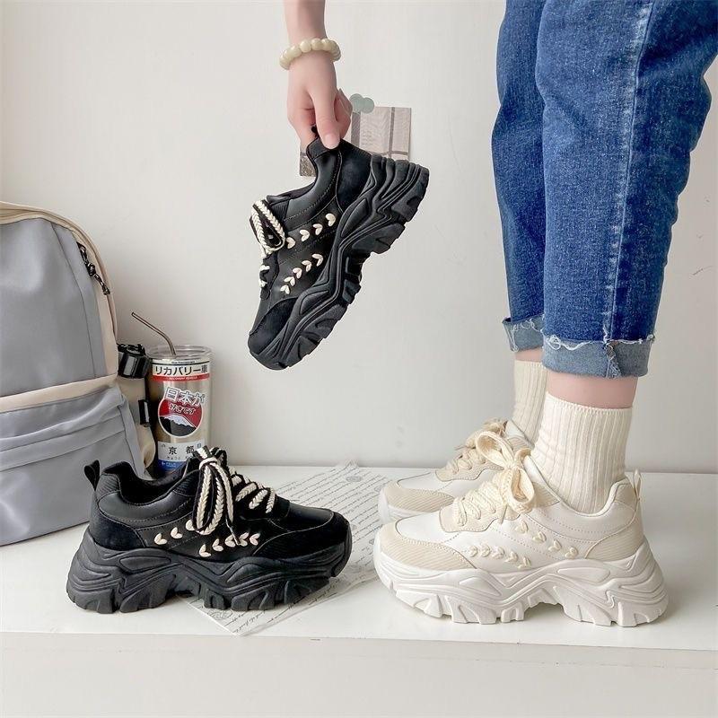 Women's Chunky Sneakers Trendy Brand Running Shoes for Women  Platform Vulcanize Shoes Breathable Casual