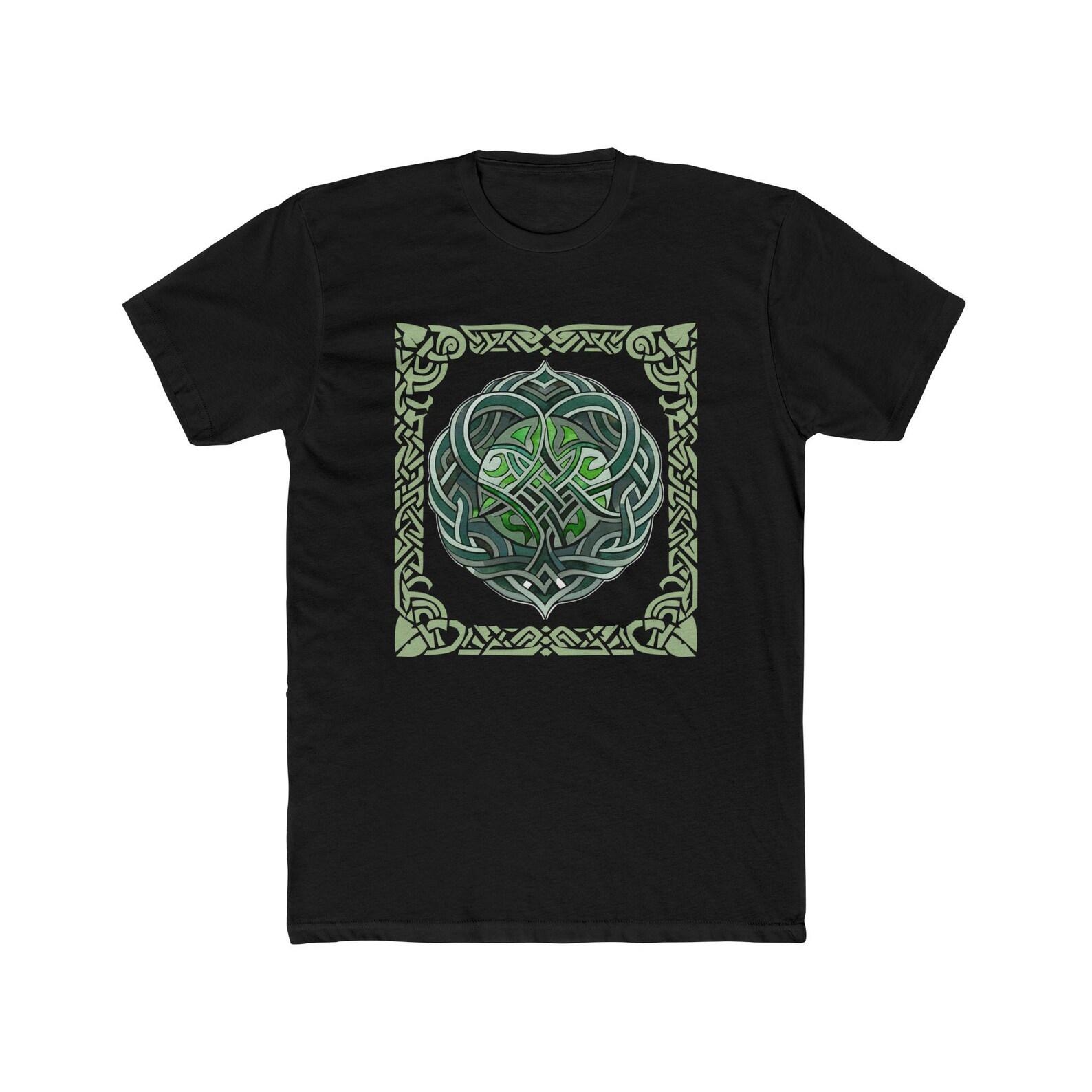 Celtic Knot Mandala T-Shirt | Irish Celtic Tee (next level ) 2XL