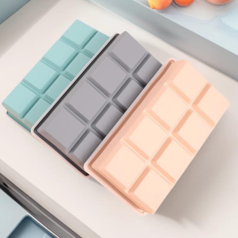 Silicone Ice Cube Tray with Lid