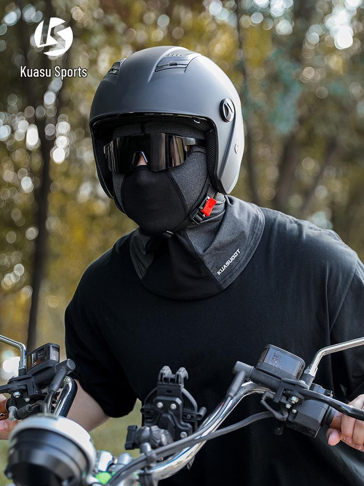 Warme Fleece- Sturmhaube: Winddichte Vollgesichts-Motorrad-Skimaske für Männer & Frauen