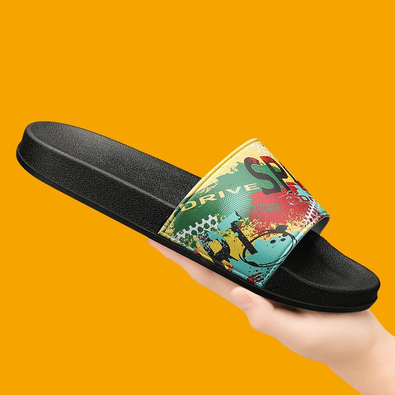 

Сандалии мужские тапочки износостойкая обувь для мужчин пара женская домашняя обувь нескользящая в помещении и на улице унисекс толстая подошва 4445 чёрный