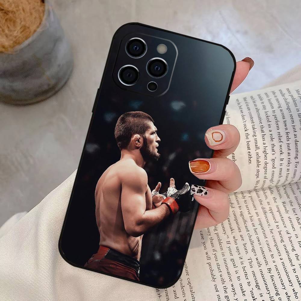 

Champion Boxing K-Khabib Phone Case Silicone Soft For IPhone 17 16 15 14 13 12 11 X XR Plus Pro Max Plus iPhone15Pro