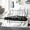 Custom Name Racing Theme Printed Blanket - Perfect for Couch, Bed, Travel & Outdoor Use | Machine Washable, Cozy & Durable.