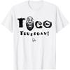 Taco Tuesday T Shirt LA Los Angeles Basketball T Shirt T-Shirt